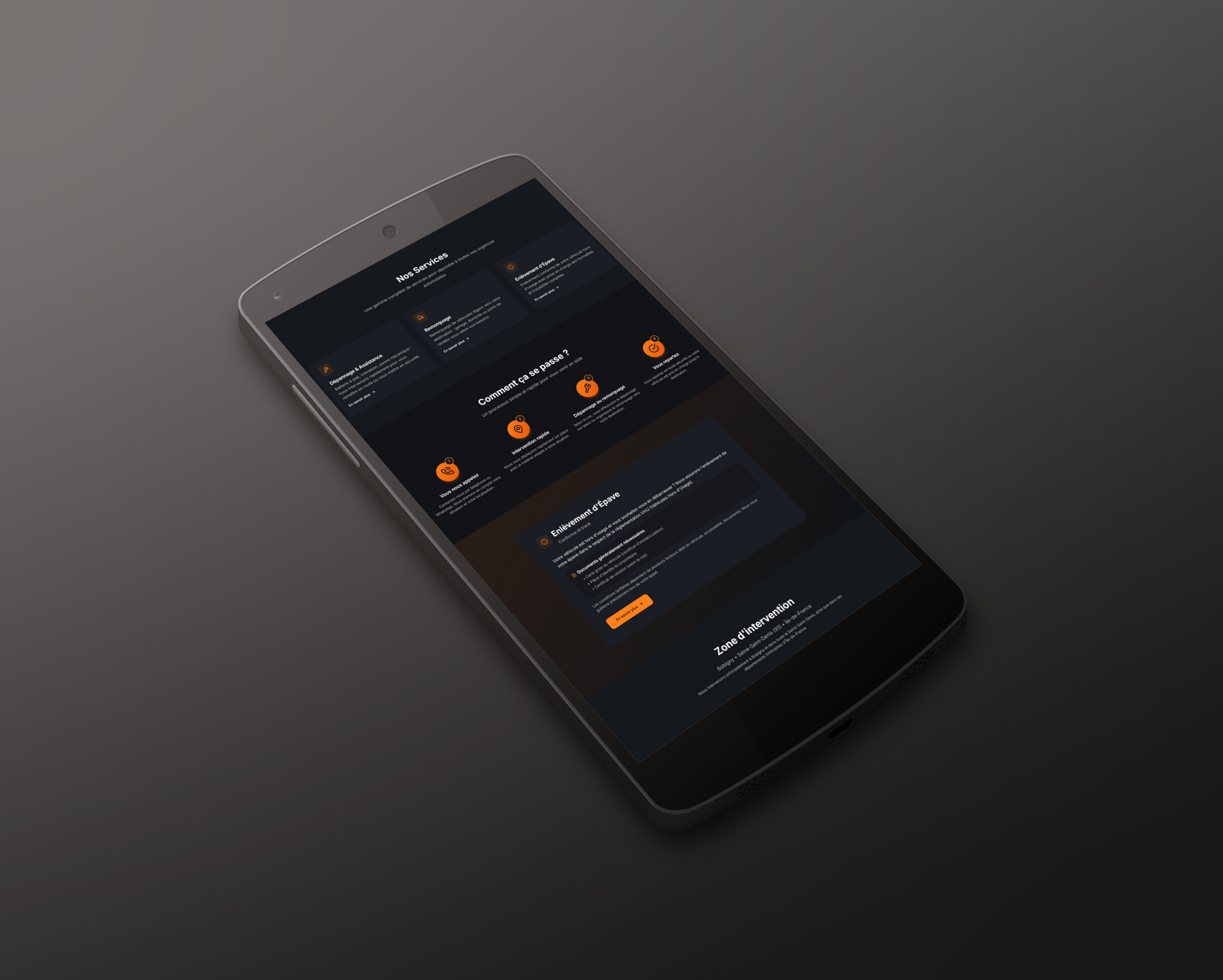 Maquette mobile Ambulance — Fibonacci Studio